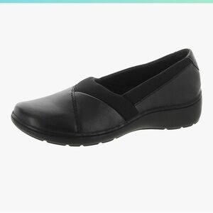Clark’s Women's Cora Charm Leather Slip-On Flats